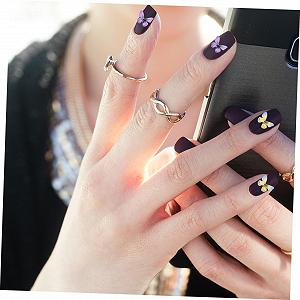 Метелик MERRYHAPY 3D Підвіски Плоскі камені Наклейки на нігті з 3D synthetic.ua - Фото 1