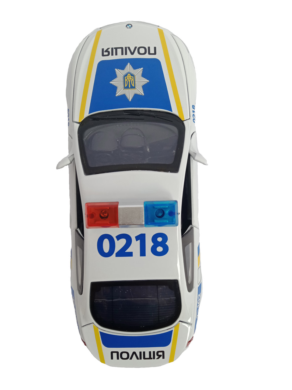 Машинка металева Поліція BMW АвтоЕксперт світло звук 15*6*5см (TK-7777), фото №7