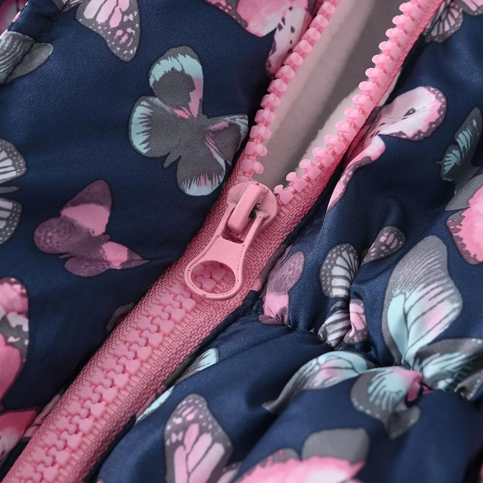 Пальто зимнее детское Девочки Длинная куртка софтшелл Толстая куртка для активного отдыха с меховым капюшоном Элегантная однотонная парка для активного отдыха на молнии, фото №5