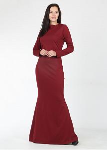 Платье Enna Levoni XL Бордовый (ND-3075-Bordo) synthetic.ua - Фото 1