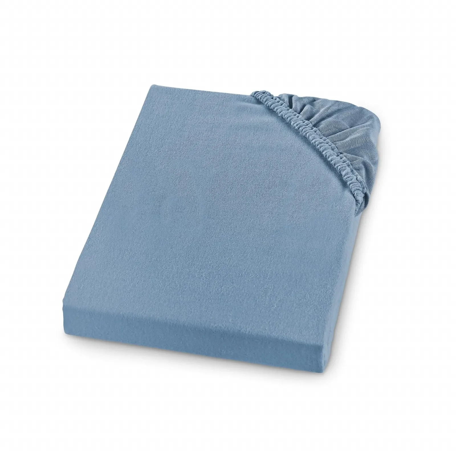 Простирадло на гумці Sleepling Бавовна фланель 140 x 200 см Світло-блакитний, фото №1 Простирадло на гумці Sleepling Бавовна фланель 140 x 200 см Світло-блакитний, фото №1