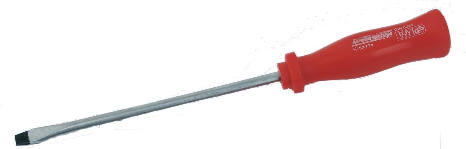 Отвертка шлицевая Brüder Mannesmann Werkzeuge M 1190L-125 Slotted, фото №1 Отвертка шлицевая Brüder Mannesmann Werkzeuge M 1190L-125 Slotted, фото №1