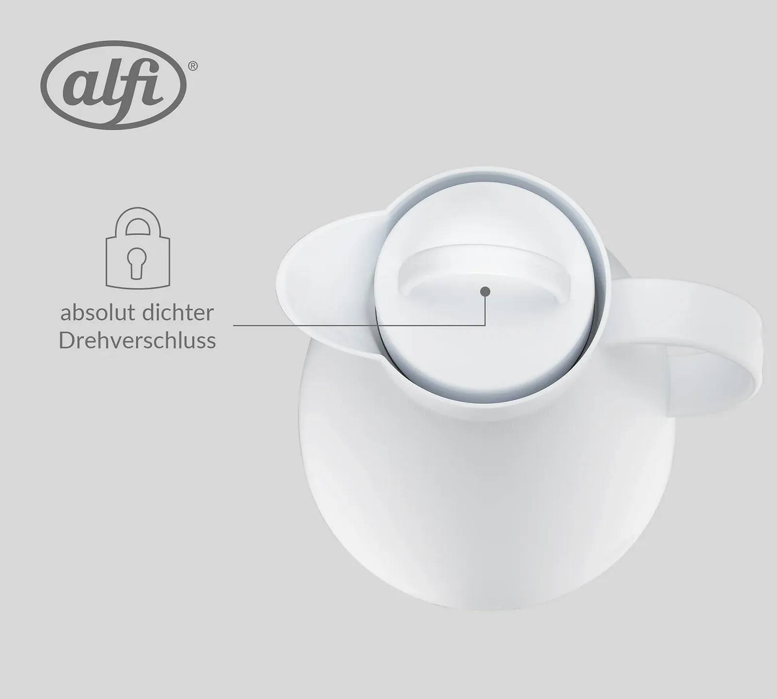 Термос Alfi 1 л белый, фото №4