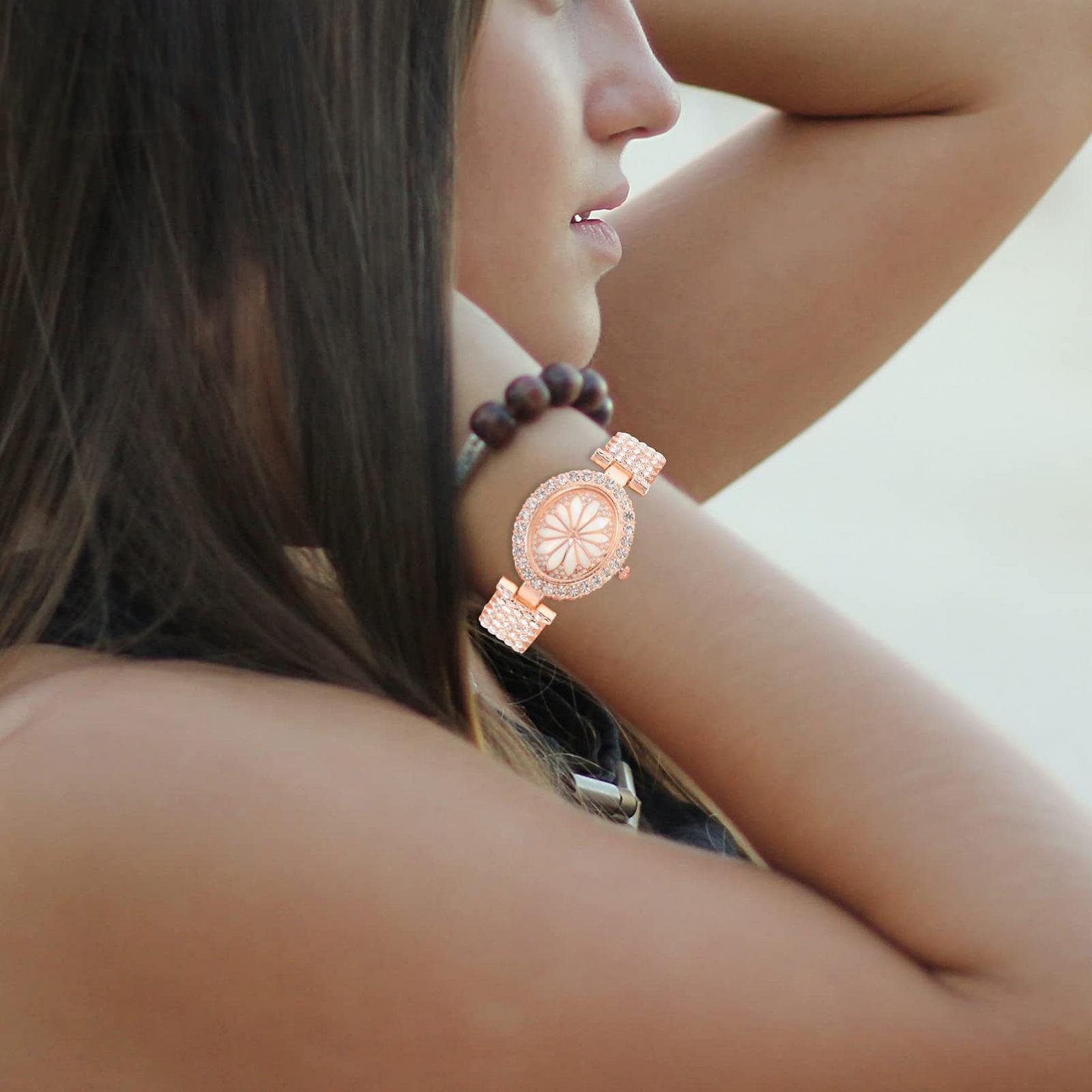 Часы женские PartyKindom с блестками для праздников и дней рождения для офиса и отдыха, фото №2 Часы женские PartyKindom с блестками для праздников и дней рождения для офиса и отдыха, фото №2