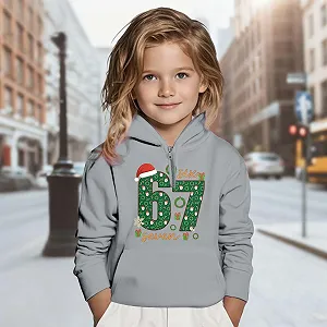 Худі Essentials Kids Sweaters з принтом 67 synthetic.ua - Фото 1
