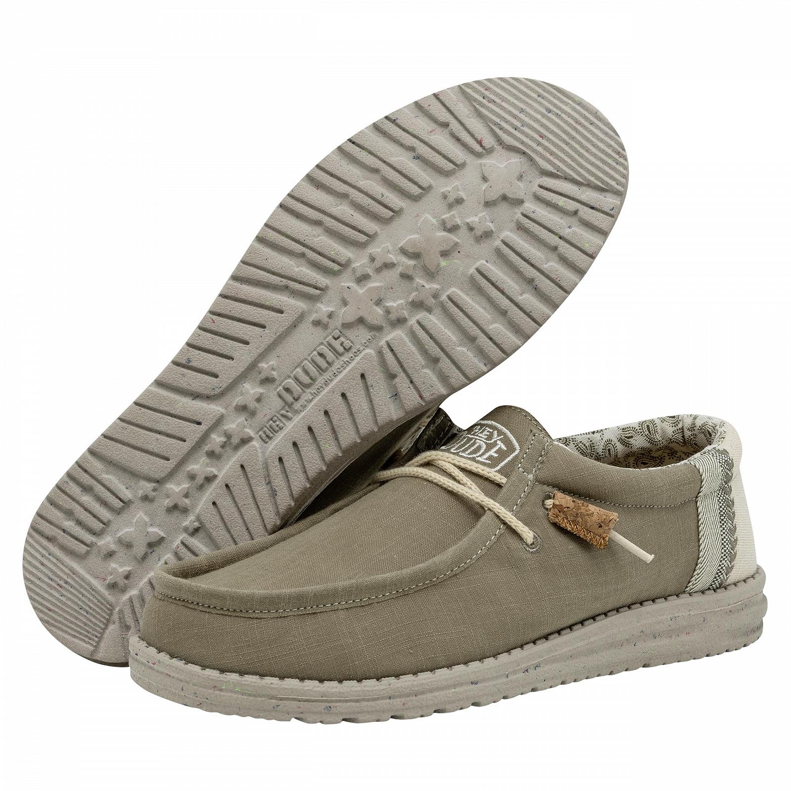 Черевики Hey Dude Wally Linen чоловічі, фото №3 Черевики Hey Dude Wally Linen чоловічі, фото №3