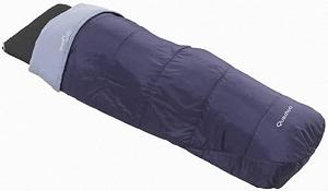 Спальный мешок и матрас QUECHUA SLEEPIN Bed 15 большой до 185 см фиолетовый - Фото 1