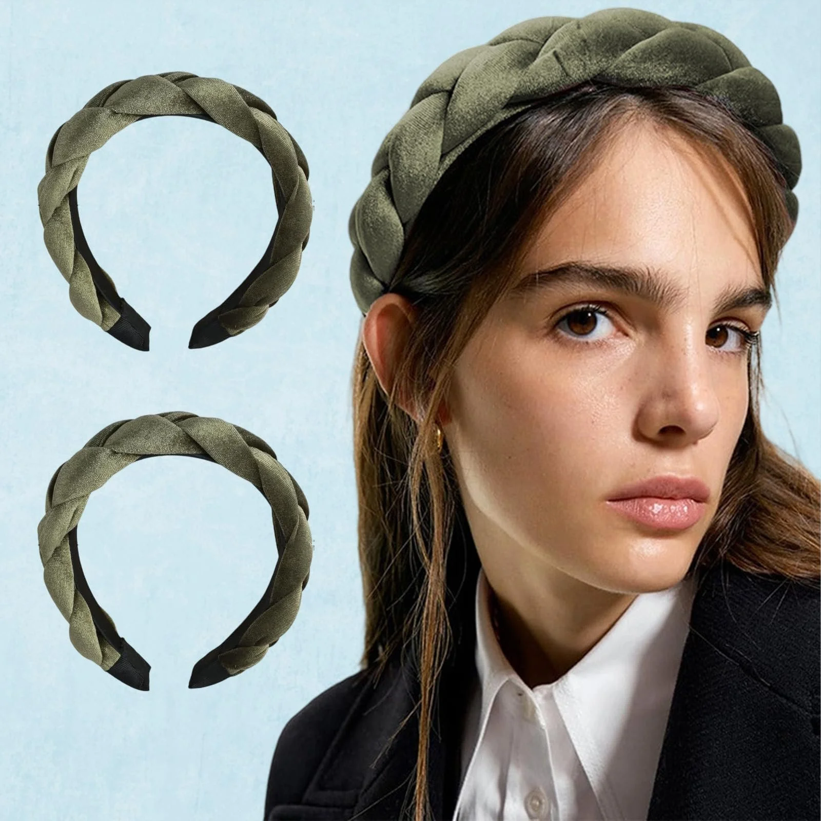 Набір вінтажних обручів на голову Dirndl, фото №5