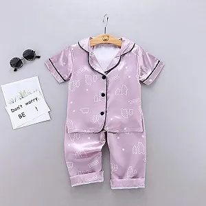 Піжама Дитяча для хлопчиків та дівчаток Мультяшна Коротка synthetic.ua - Фото 1