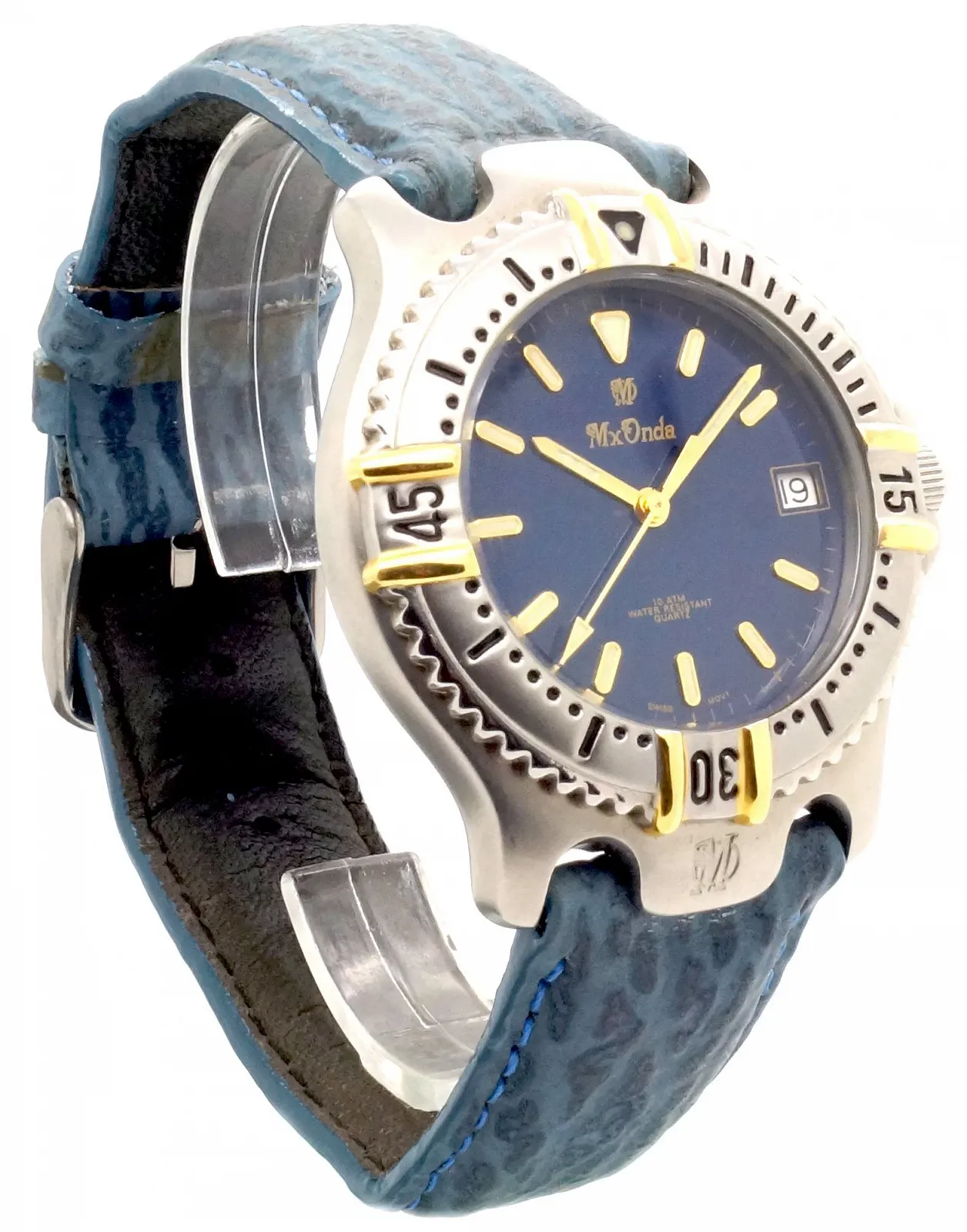 Чоловічий Аналоговий Кварцовий Годинник Mx Onda 32-6201-99, Синій/синій, фото №3