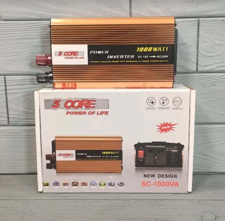 Преобразователь напряжения 12V-220V 1000W/инвертор автомобильный 1000W 12 V UN-3054 work 660W, фото №3 Преобразователь напряжения 12V-220V 1000W/инвертор автомобильный 1000W 12 V UN-3054 work 660W, фото №3