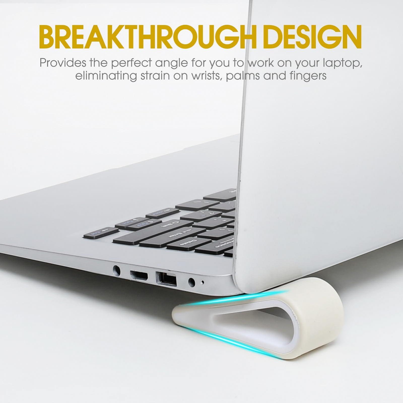 Підставка для ноутбука Gatuida 2 шт. Регульована по висоті портативна Нековзна Регульований кронштейн, фото №3