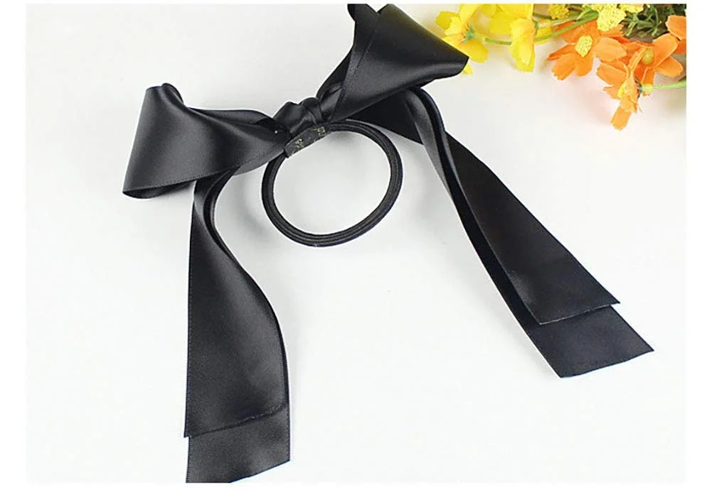 Пов'язка на голову з бантом атласна 6 шт., фото №8 Пов'язка на голову з бантом атласна 6 шт., фото №8