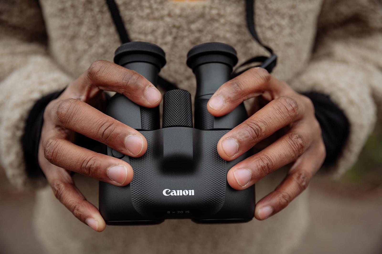 Бинокль Canon 8 x 20 IS Черный, фото №5