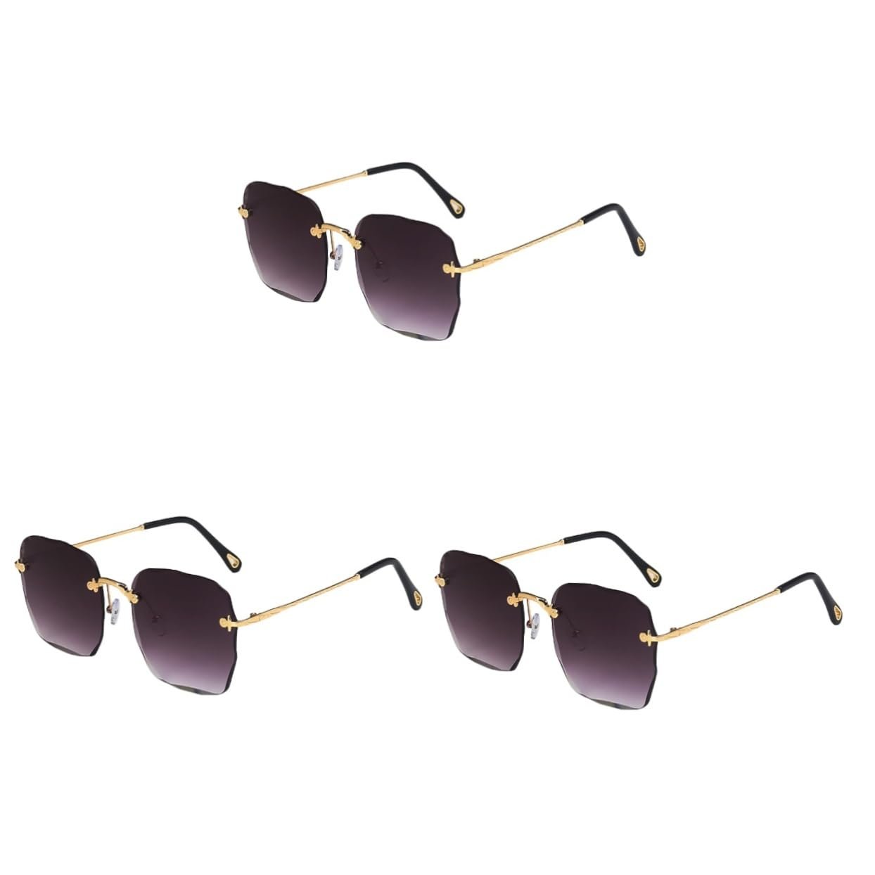 Сонцезахисні окуляри PACKOVE 3 шт. Жіночі антиблікові, фото №1