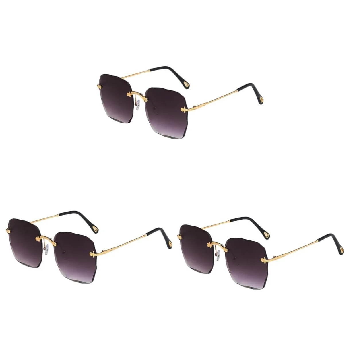 Сонцезахисні окуляри PACKOVE 3 шт. Жіночі антиблікові, фото №1