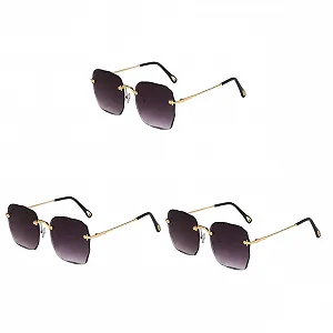 Солнцезащитные очки PACKOVE 3 шт. Женские антибликовые - Фото 1