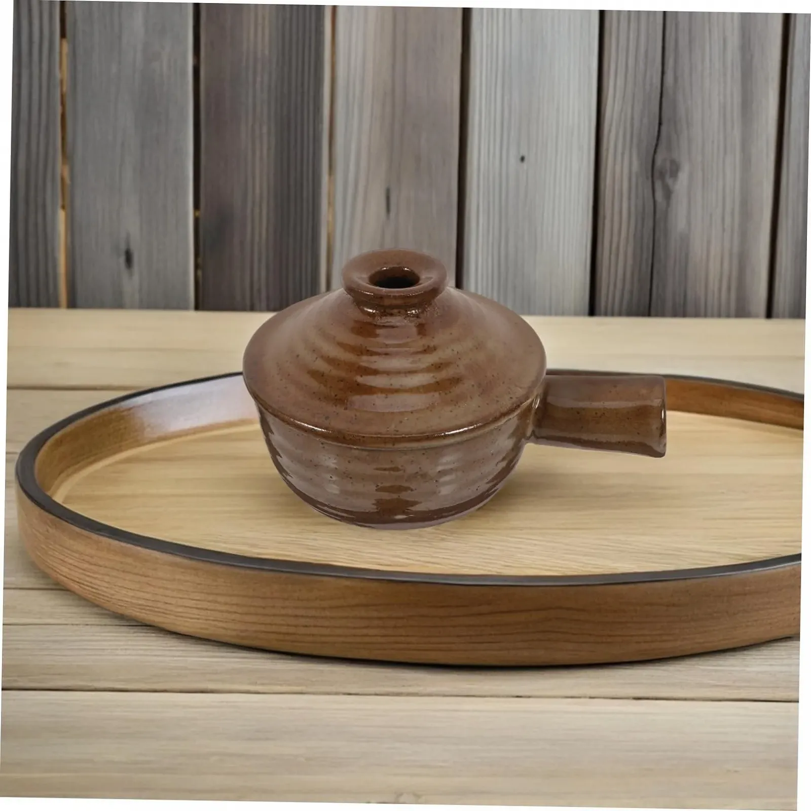 Набор суповых мисок Amosfun Japanese Coarse 2 шт с крышкой и ручкой Термостойкие, фото №7