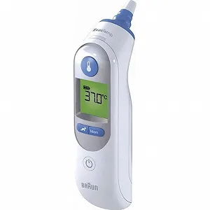 Вушний термометр Braun ThermoScan 7+I RT6525 Білий - Фото 1