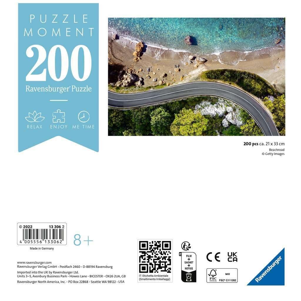 Пазл Ravensburger Puzzle Moment Beachroad 200 деталей, фото №2