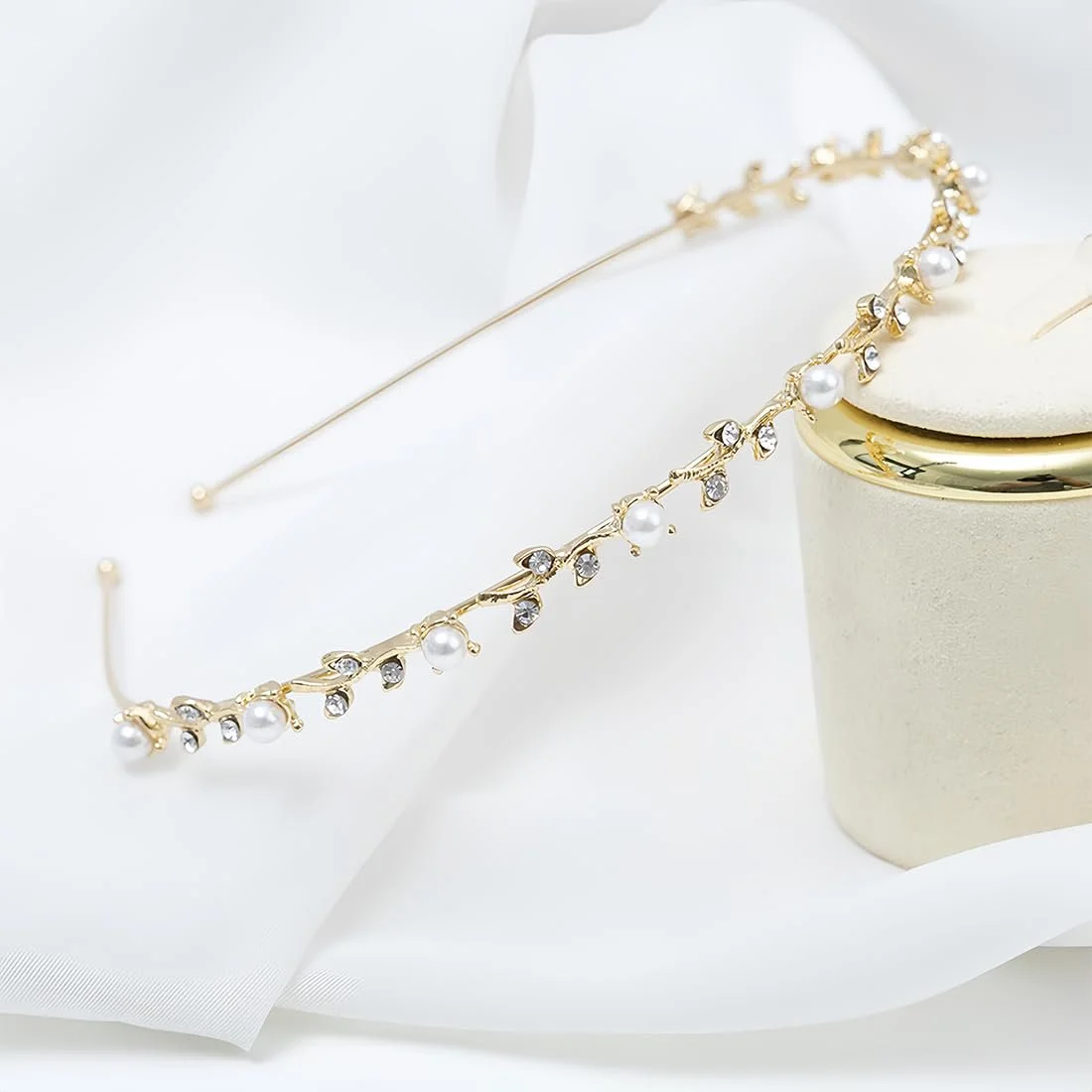 Набір з 2 весільних обручів для волосся, фото №2