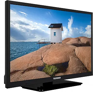 Телевізор 24" TELEFUNKEN XH24SN550MVD / HD / 50 Гц / LCD / Smart TV / Wi-Fi / T2 / DVD synthetic.ua - Фото 1