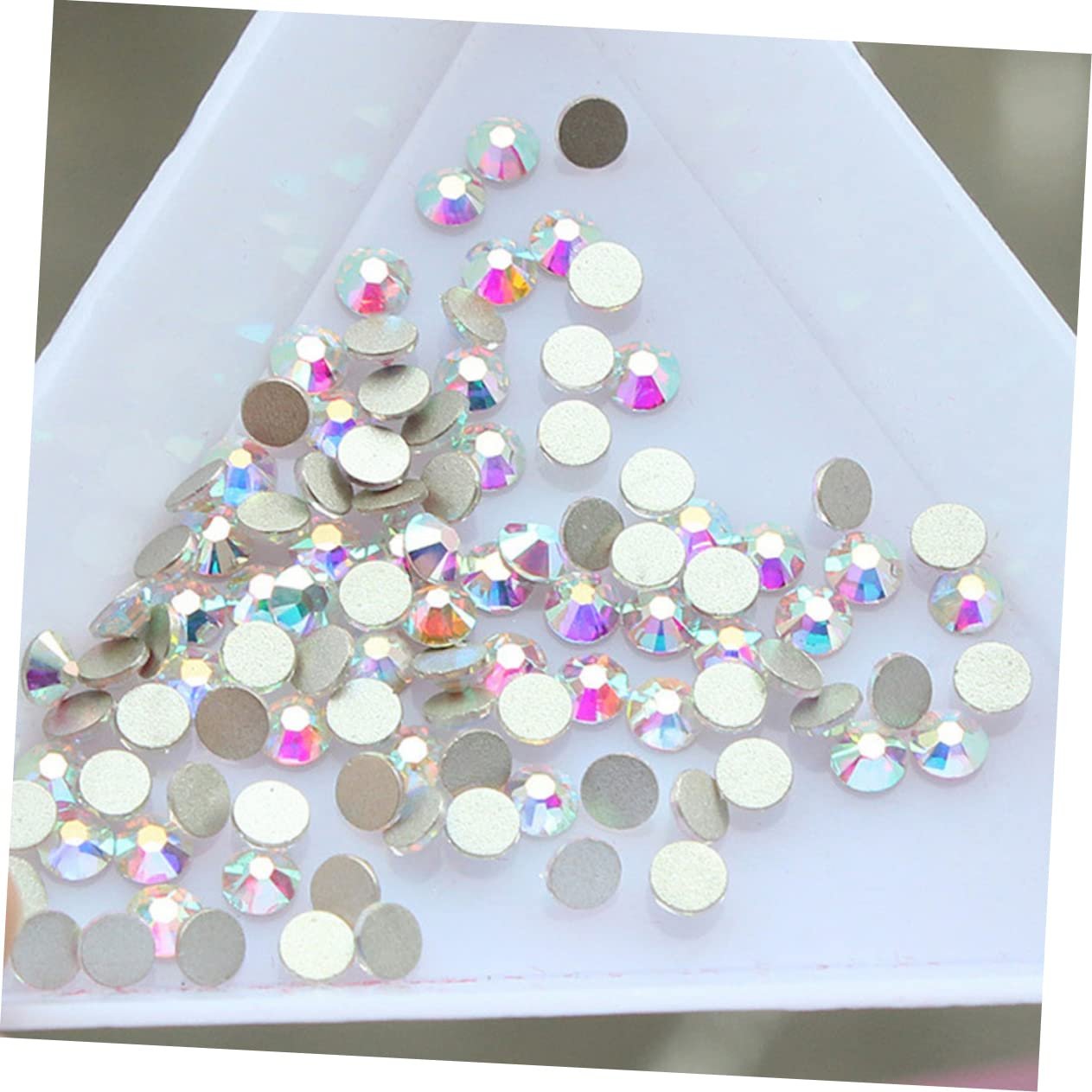 Стразы Скло FOMIYES 2880 штук Синий и разноцветный, фото №5