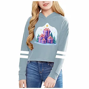 Різдвяний світшот для дівчинки - Фото 1