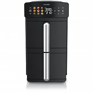 Мультипіч Arendo Dual Zone Double Chamber XXL 11 л 2 камери Сенсорна панель BPA Free Система 3D-конвекції Двоярусна - Фото 1