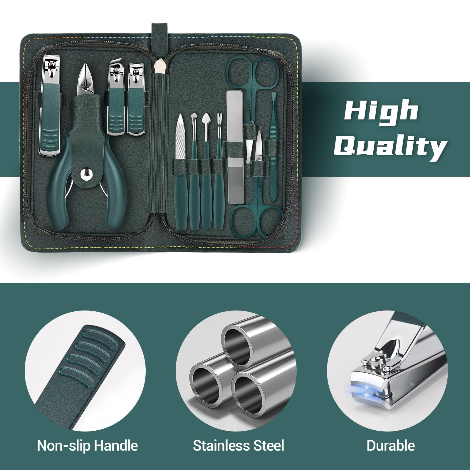 Манікюрний Набір Зелений, фото №2