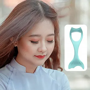 Інструмент для макіяжу SOLUSTRE 3-в-1 для верхніх і нижніх вій, силіконовий аплікатор synthetic.ua - Фото 1