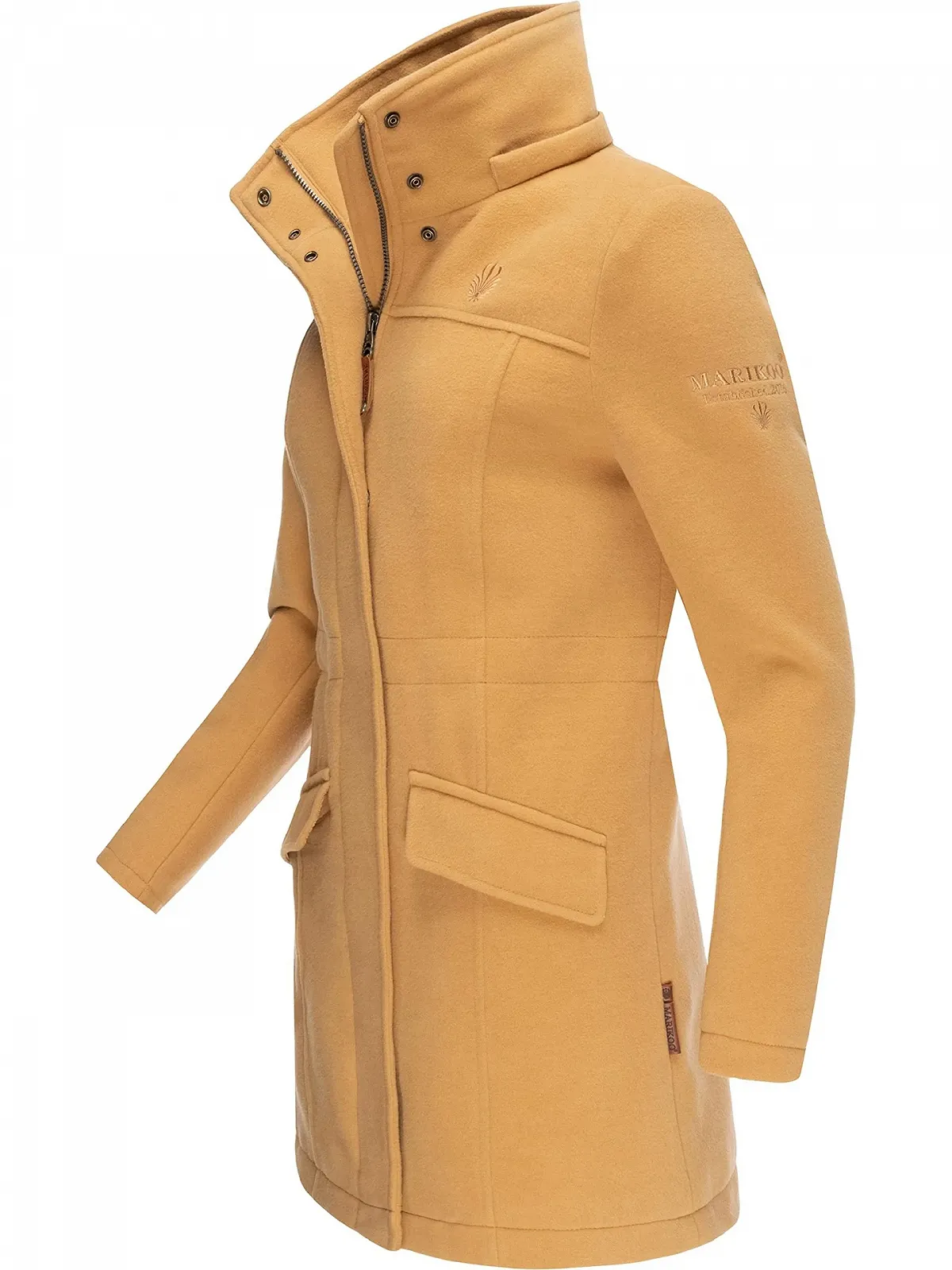 Пальто Marikoo Leilaniaa Зимове Жіноче, в Шерстяному Стилі з Капюшоном,, фото №4 Пальто Marikoo Leilaniaa Зимове Жіноче, в Шерстяному Стилі з Капюшоном,, фото №4