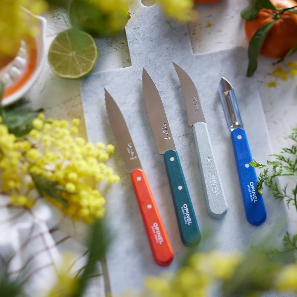 Набор кухонных ножей Opinel 50's Retro Multicoloured, фото №5