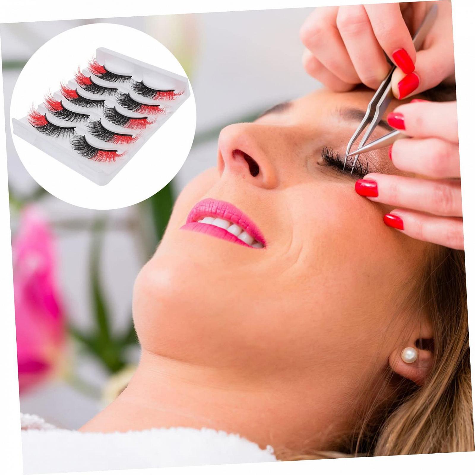 Нарощування Angoily Косплей Вії Макіяж Мінк Магніт Руді, фото №4 Нарощування Angoily Косплей Вії Макіяж Мінк Магніт Руді, фото №4