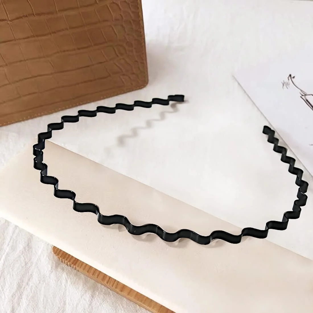 Набор металлических обручей для волос., фото №3