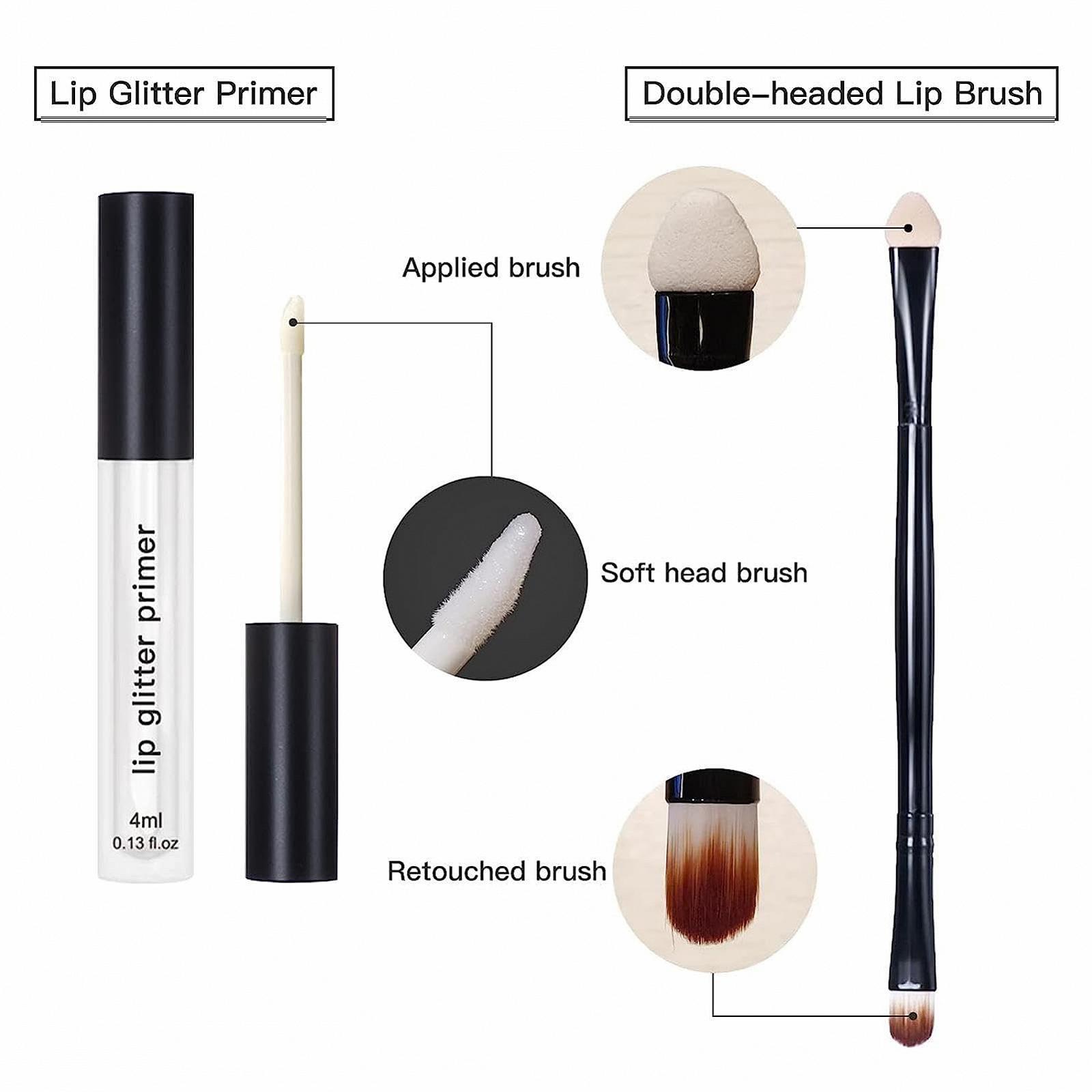 Блиск для губ Stay Golden Cosmetics Glitter Lip Set 4 кольори, фото №2