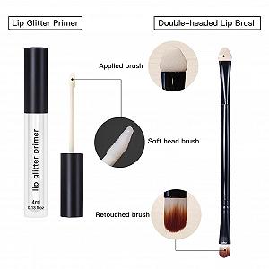 Блиск для губ Stay Golden Cosmetics Glitter Lip Set 4 кольори synthetic.ua - Фото 1