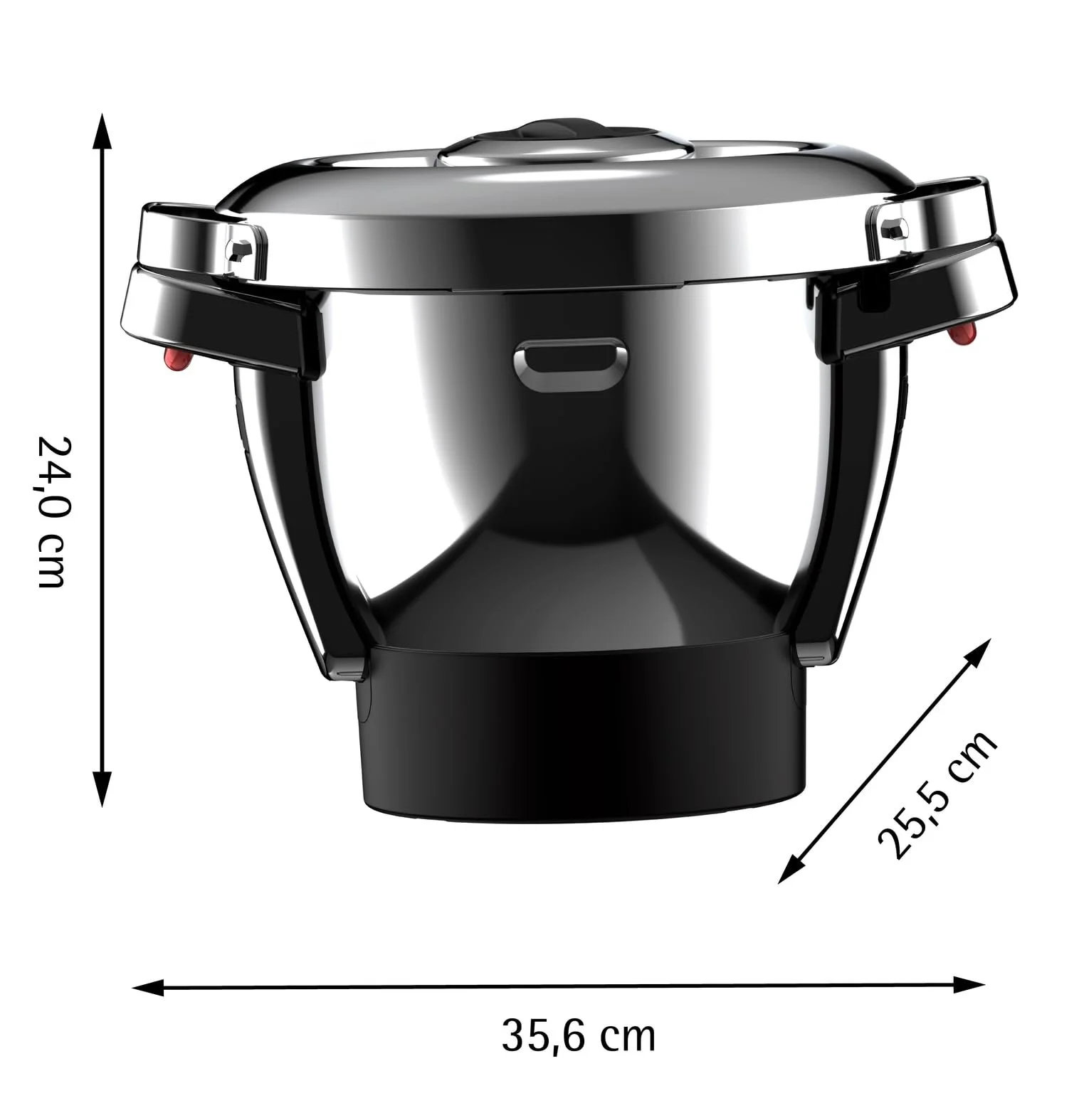 Миска для смешивания WMF Avantgarde 3.0 л с крышкой и насадкой-пароваркой нержавеющая сталь, фото №3