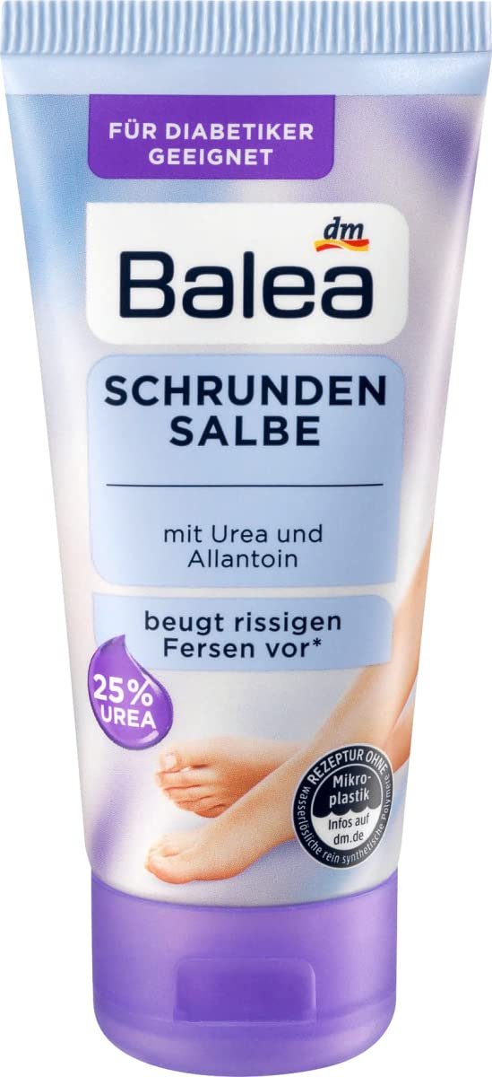 Мазь для ног от трещин Balea Cracked Ointment с мочевиной 25% 4 x 50 мл, фото №5 Мазь для ног от трещин Balea Cracked Ointment с мочевиной 25% 4 x 50 мл, фото №5