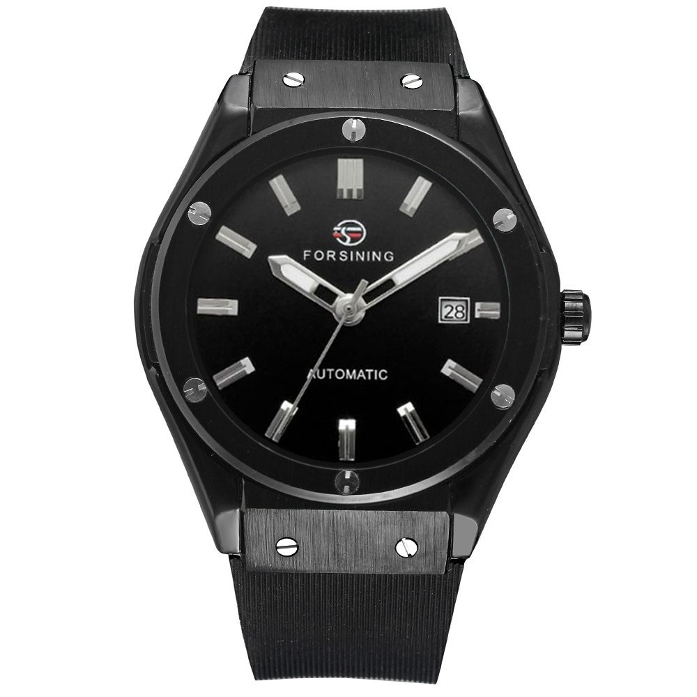 Годинник Forsining 8107 All Black, фото №1