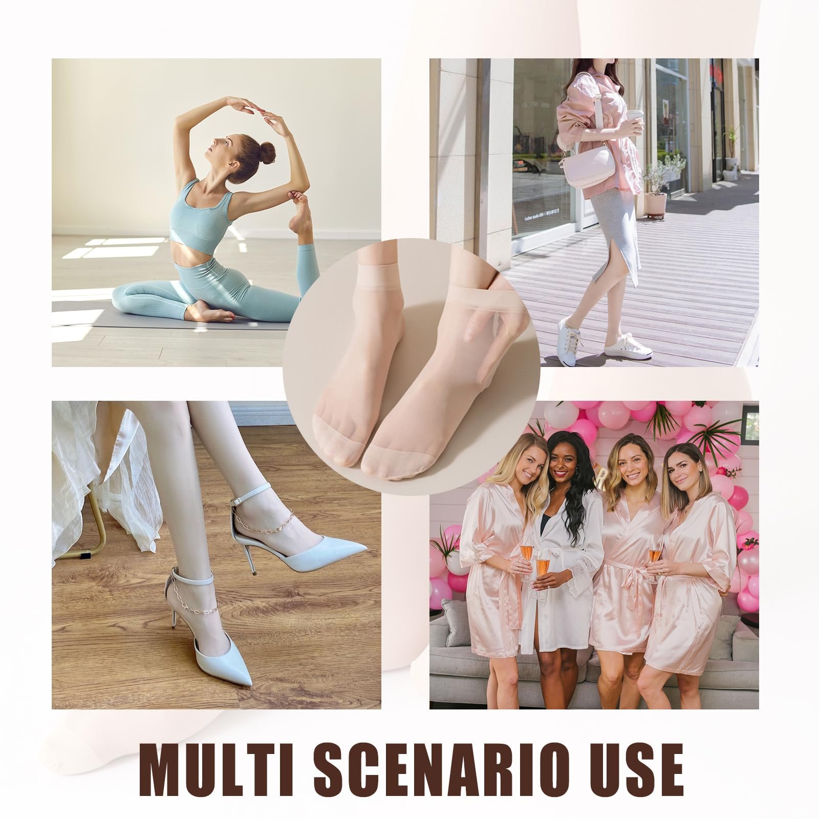 Носки Нейлоновые Женские, 20 пар, фото №6