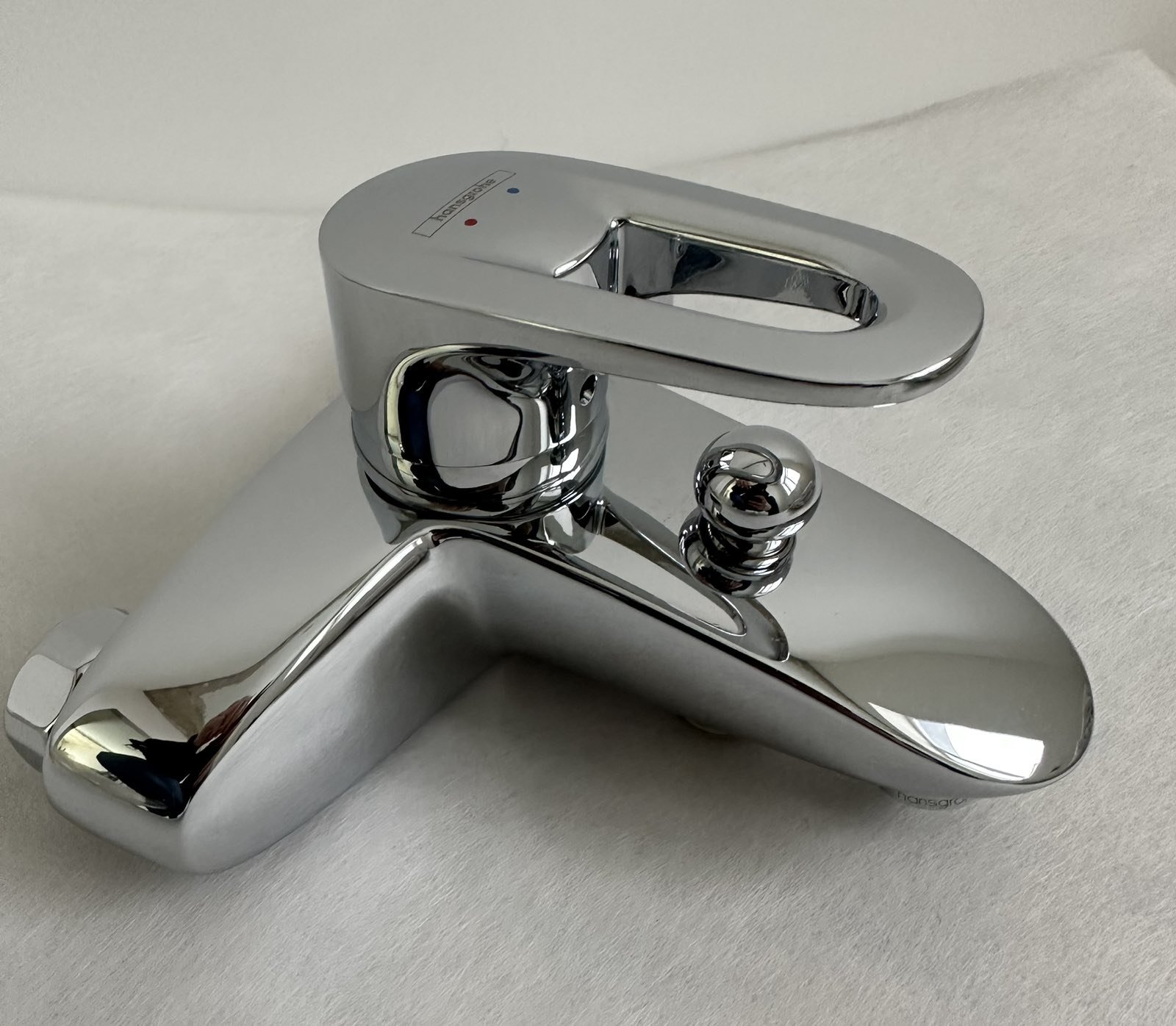 Змішувач одноважільний для ванни з коротким виливом Hansgrohe колекція Metropol E хром 14410000, фото №1