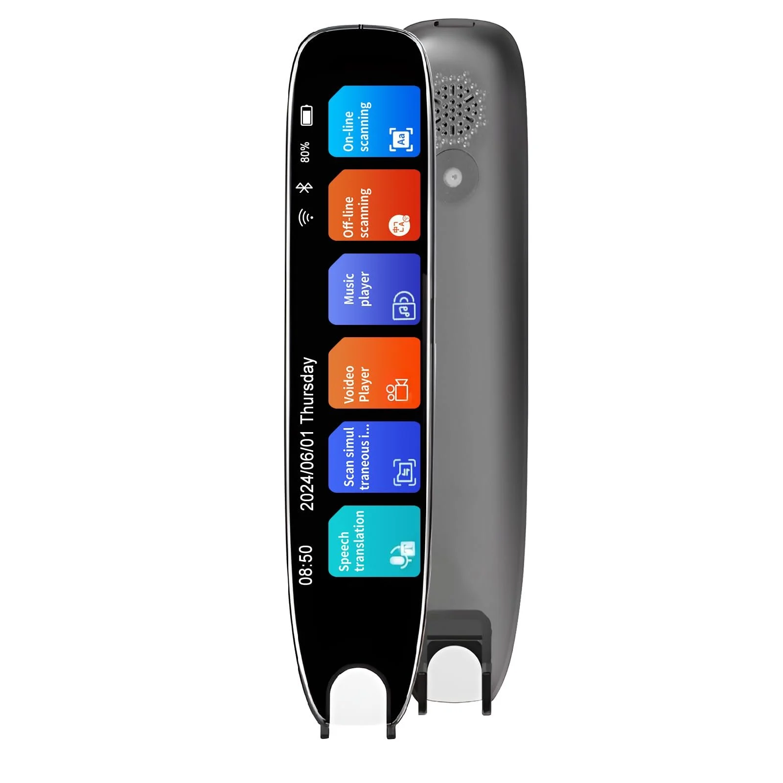 Ручка для читання зі скануванням, оновлена ручка-перекладач 142 мовами з камерою, фото №1