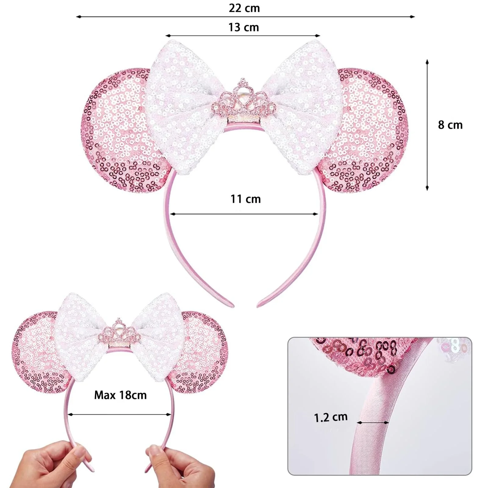 Обруч Вушка Мишки, фото №4