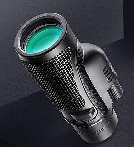 Монокуляр Spacmirrors 10x50 Телескоп с Дальномером Водонепроницаемый - Призма BAK4 с Многослойными Покрытыми Линзами для Мобильного Телефона для Наблюдения за Птицами Охота Поход Лагерь - Фото 1