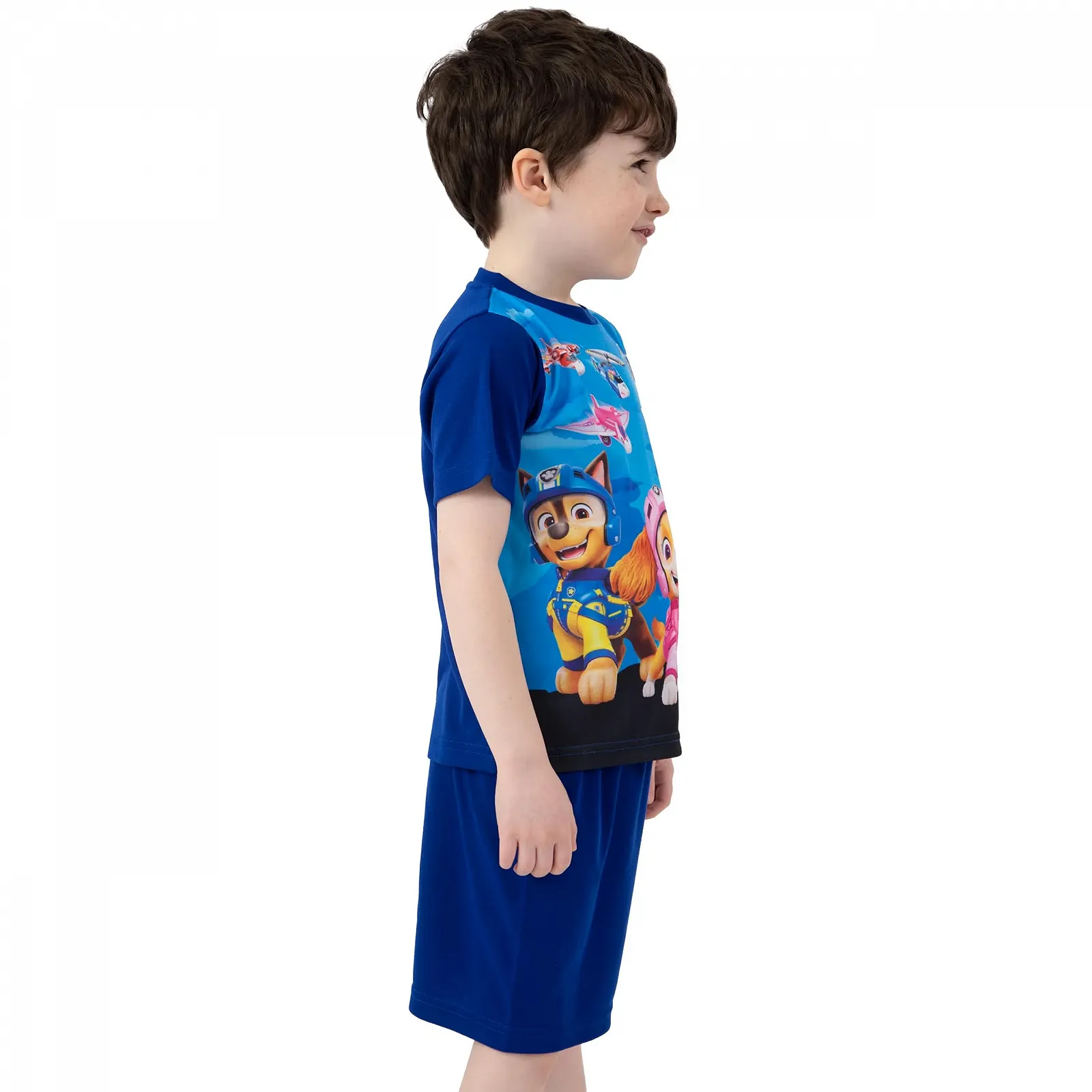 Піжама Paw Patrol Skye Marshall and Chase з короткими рукавами для хлопчиків, фото №2