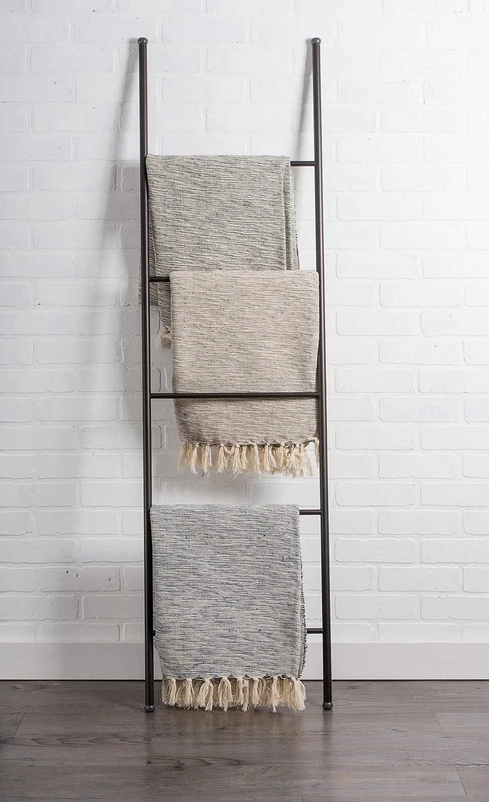 Плед DII 100% бавовна з бахромою, 127 x 152,4 см, строкатий коричневий, фото №7 Плед DII 100% бавовна з бахромою, 127 x 152,4 см, строкатий коричневий, фото №7