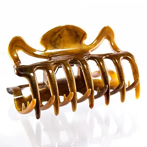 Заколка для волос большая WeLoveBeads 9 см Iridescent Brown - Фото 1