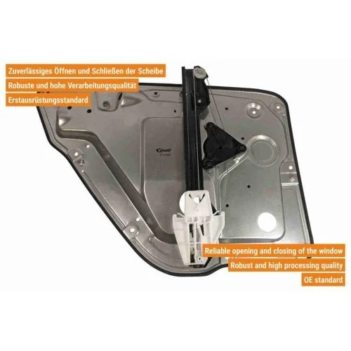 Склопідйомник VAICO Original VAICO Quality V10-6280 для SEAT SKODA VAG, фото №2