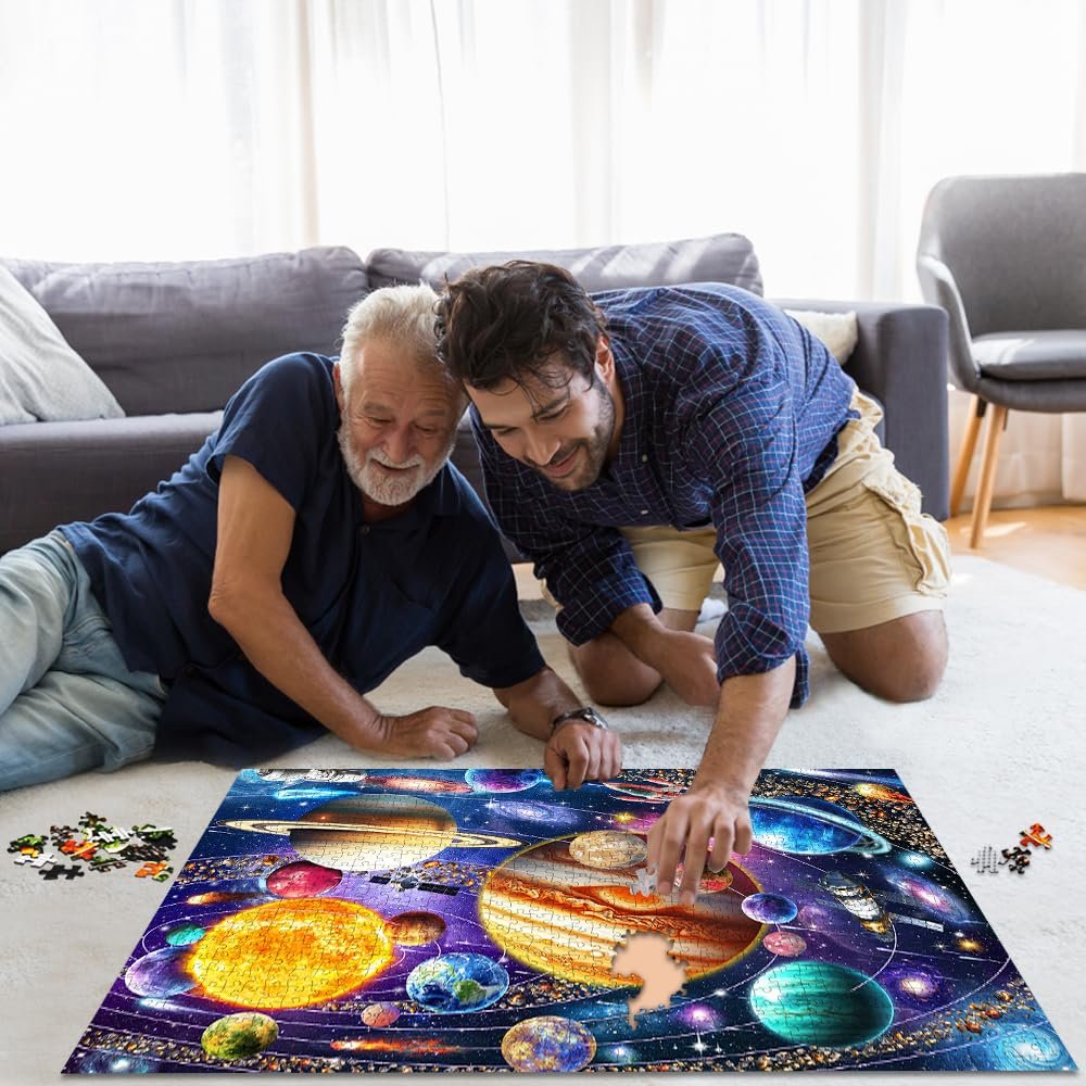 Пазл Planets of the Solar System 1000 елементів 70 x 50 см, фото №3